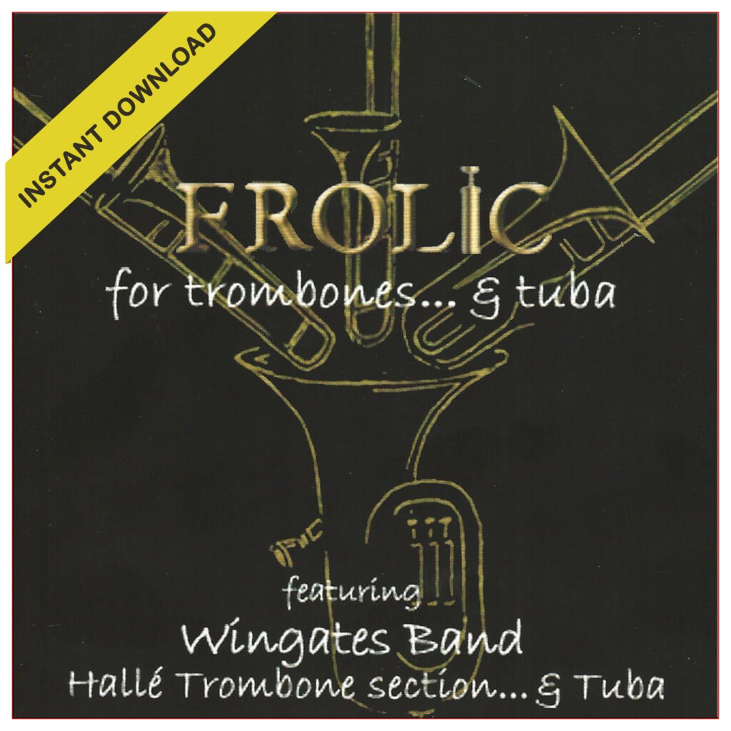 The Famous Wingates Band CD - Frolic for Trombones & Tuba