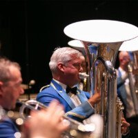 Wingates perform at the Brass Pass Band Festival 2021
